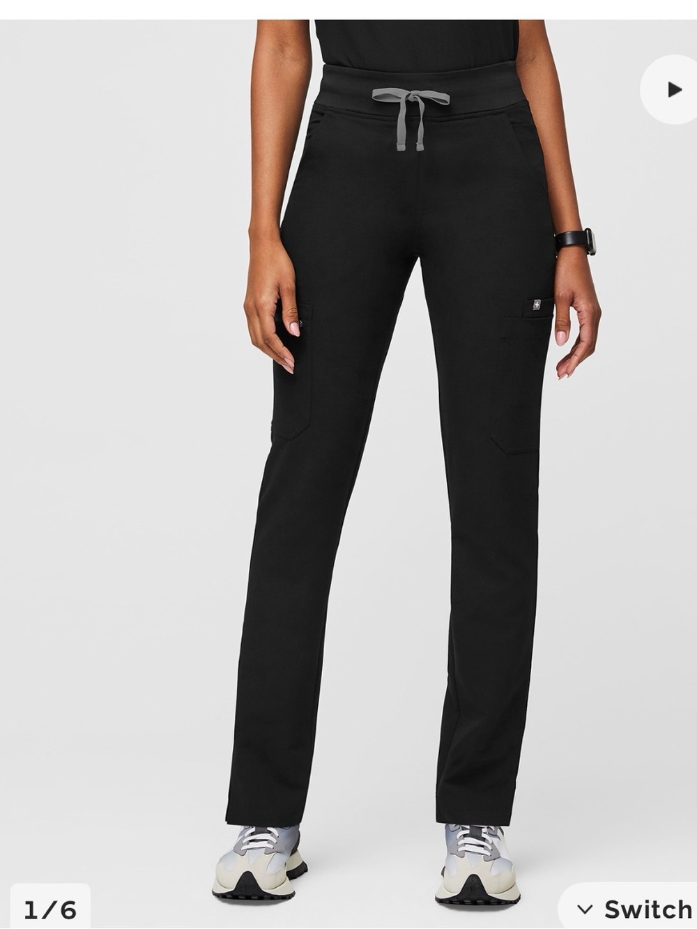 Yola High-Rise Slim Scrub Pant™